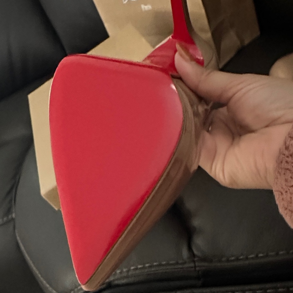Christian Louboutin Nude Pigalle Plato Heels - Picture 8 of 8